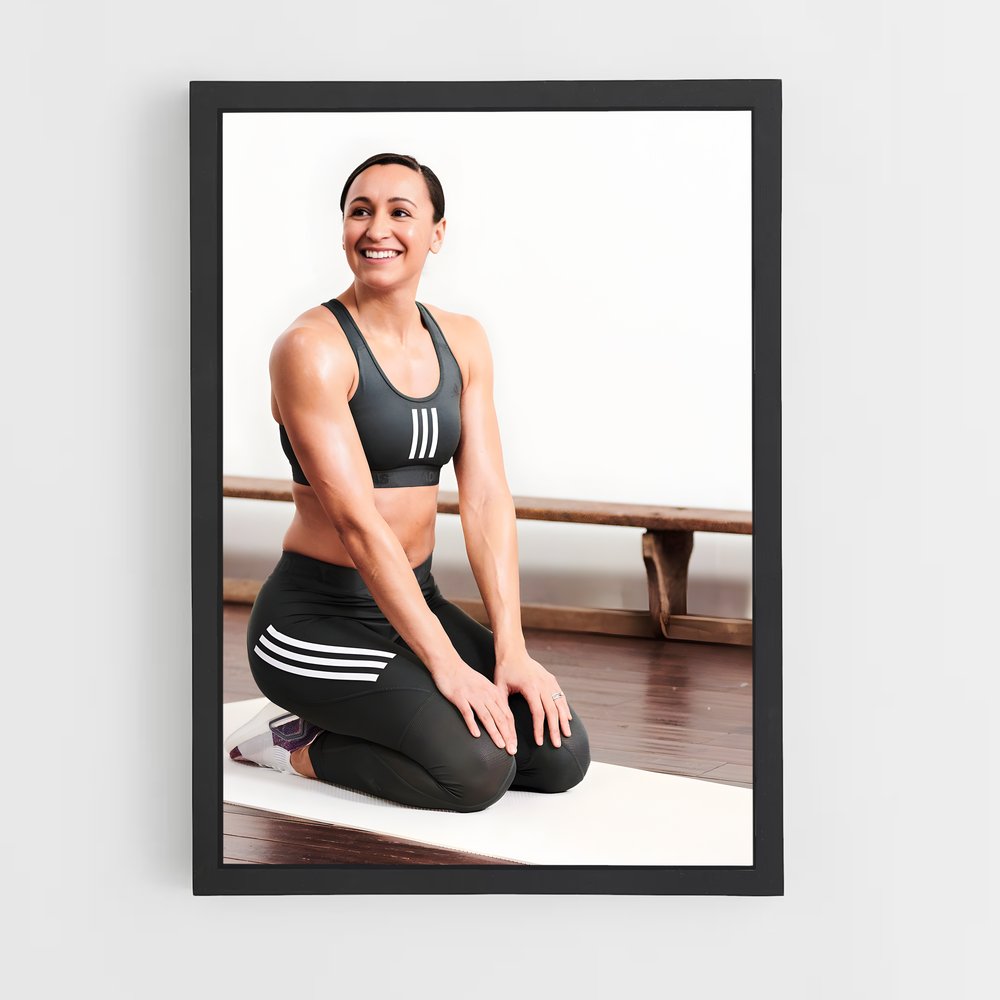Poster Zen Fitness – affiche Athlétisme (vue 2)